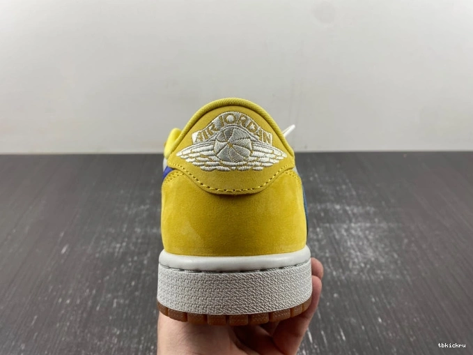 Cheap TBkick Low Canary x 1 DZ4137-700 Scott Travis OG Jordan Air 0821